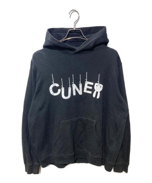 CUNE（キューン）CUNE (キューン) プルオーバーパーカー ブラック サイズ:XLの古着・服飾アイテム