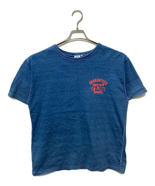 STUDIO D'ARTISAN（ステュディオダルチザン）STUDIO D'ARTISAN (ステュディオダルチザン) Tシャツ インディゴ サイズ:XLの古着・服飾アイテム