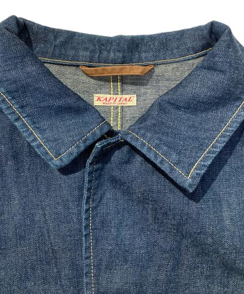 KAPITAL（キャピタル）KAPITAL (キャピタル) デニムショップコート インディゴ サイズ:3の古着・服飾アイテム