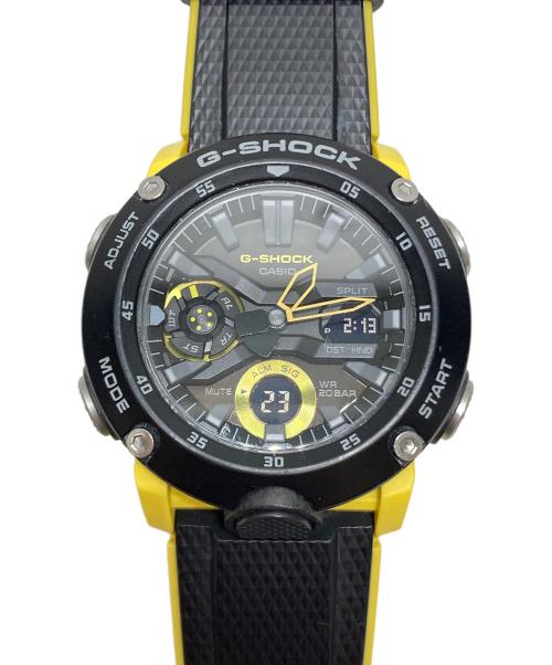 CASIO（カシオ）CASIO (カシオ) リストウォッチ ブラック×イエローの古着・服飾アイテム