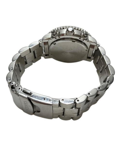 SEIKO（セイコー）SEIKO (セイコー) パイロットアラームクロノグラフ ブラックの古着・服飾アイテム