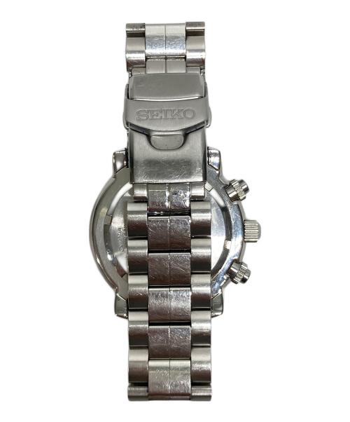 SEIKO（セイコー）SEIKO (セイコー) パイロットアラームクロノグラフ ブラックの古着・服飾アイテム