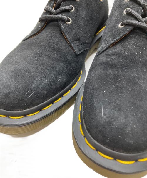 Dr.Martens（ドクターマーチン）Dr.Martens (ドクターマーチン) ３ホールスエードブーツ ブラック サイズ:23の古着・服飾アイテム