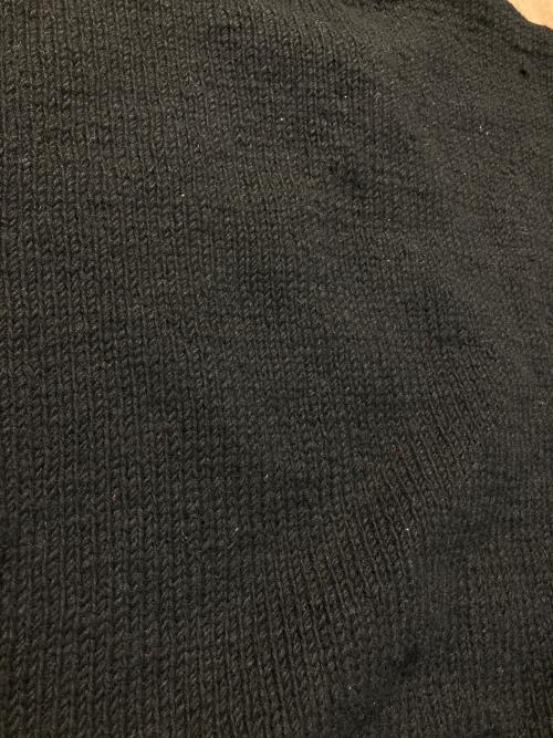 Mcmachan Woolen（マクマーンウーレン）Mcmachan Woolen (マクマーンウーレン) フラワーニット ブラック サイズ:記載無しの古着・服飾アイテム