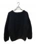Mcmachan Woolen (マクマーンウーレン) フラワーニット ブラック サイズ:記載無し：6000円