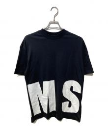 MSGM（エムエスジーエム）の古着「Big Logo T-Shirt」｜ブラック