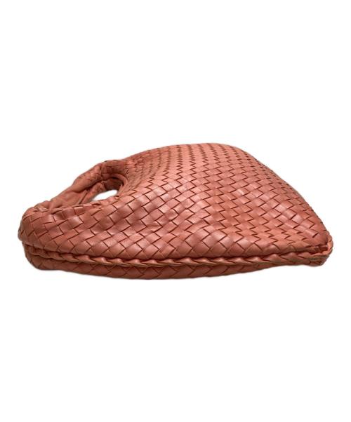 BOTTEGA VENETA（ボッテガベネタ）BOTTEGA VENETA (ボッテガベネタ) イントレチャートホーボーワンショルダーバッグ ピンクの古着・服飾アイテム