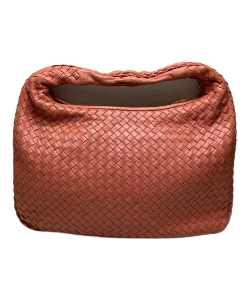 BOTTEGA VENETA（ボッテガベネタ）BOTTEGA VENETA (ボッテガベネタ) イントレチャートホーボーワンショルダーバッグ ピンクの古着・服飾アイテム