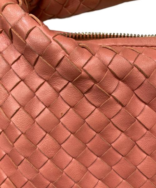 BOTTEGA VENETA（ボッテガベネタ）BOTTEGA VENETA (ボッテガベネタ) イントレチャートホーボーワンショルダーバッグ ピンクの古着・服飾アイテム
