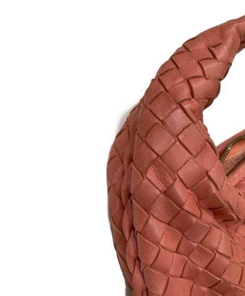 BOTTEGA VENETA（ボッテガベネタ）BOTTEGA VENETA (ボッテガベネタ) イントレチャートホーボーワンショルダーバッグ ピンクの古着・服飾アイテム