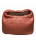 中古・古着 BOTTEGA VENETA (ボッテガベネタ) イントレチャートホーボーワンショルダーバッグ ピンク：150000円