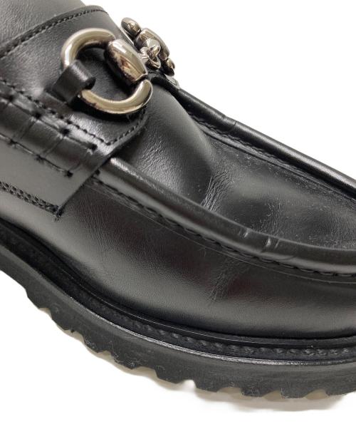 berwick（バーウィック）berwick (バーウィック) ビットローファー ブラック サイズ:5 1/2の古着・服飾アイテム