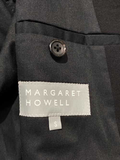 MARGARET HOWELL（マーガレットハウエル）MARGARET HOWELL (マーガレットハウエル) FINE WOOL HOPSACK ブラック サイズ:Sの古着・服飾アイテム