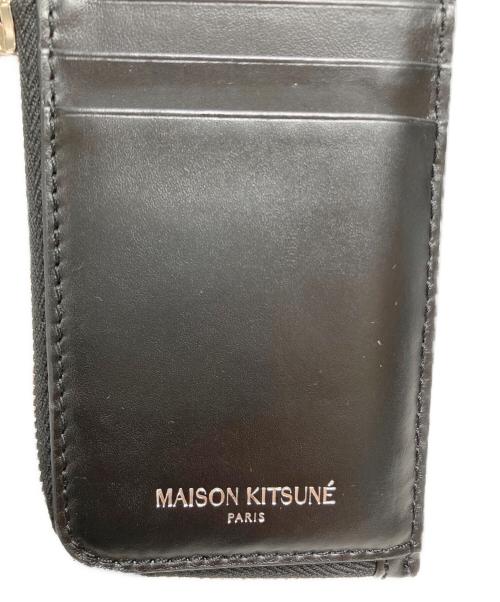 maison kitsune（メゾンキツネ）maison kitsune (メゾンキツネ) コインケース ブラックの古着・服飾アイテム