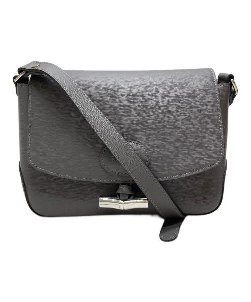LONGCHAMP（ロンシャン）LONGCHAMP (ロンシャン) ショルダーバッグ グレーの古着・服飾アイテム