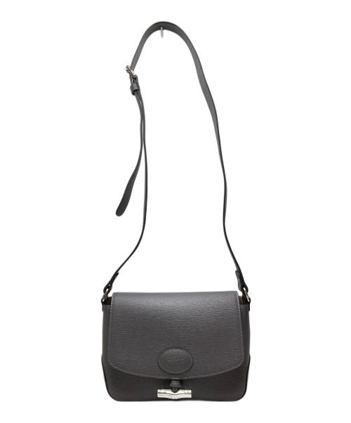 LONGCHAMP（ロンシャン）LONGCHAMP (ロンシャン) ショルダーバッグ グレーの古着・服飾アイテム