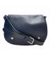 LONGCHAMP（ロンシャン）の古着「レザーショルダーバッグ」｜ネイビー