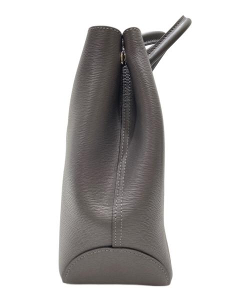 LONGCHAMP（ロンシャン）LONGCHAMP (ロンシャン) レザートートバッグ グレーの古着・服飾アイテム
