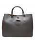LONGCHAMP（ロンシャン）の古着「レザートートバッグ」｜グレー