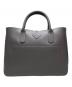 LONGCHAMP (ロンシャン) レザートートバッグ グレー：16000円