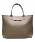 LONGCHAMP（ロンシャン）の古着「レザートートバッグ」｜ベージュ