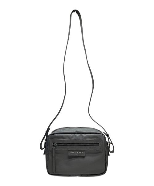 LONGCHAMP（ロンシャン）LONGCHAMP (ロンシャン) ナイロンショルダーバッグ グレーの古着・服飾アイテム