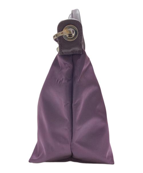 LONGCHAMP（ロンシャン）LONGCHAMP (ロンシャン) 2WAYナイロンバッグ パープルの古着・服飾アイテム
