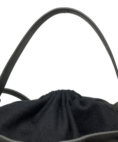 ensa（アンサ）ensa (アンサ) ステアレザー2WAYカゴバッグ ブラックの古着・服飾アイテム