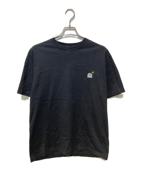 THE BLACK EYE PATCH（ブラックアイパッチ）THE BLACK EYE PATCH (ブラックアイパッチ) SMALL OG BIG LEAF TEE ブラック サイズ:Lの古着・服飾アイテム