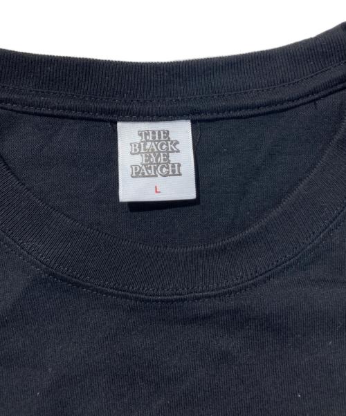 THE BLACK EYE PATCH（ブラックアイパッチ）THE BLACK EYE PATCH (ブラックアイパッチ) SMALL OG BIG LEAF TEE ブラック サイズ:Lの古着・服飾アイテム