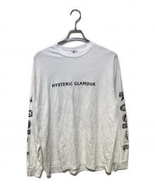 Hysteric Glamour（ヒステリックグラマー）の古着「HYS ROCKカットソー」｜ホワイト