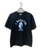 A BATHING APEアベイシングエイプ）の古着「プリントTシャツ」｜ブラック