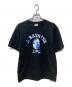 A BATHING APE（アベイシングエイプ）の古着「プリントTシャツ」｜ブラック