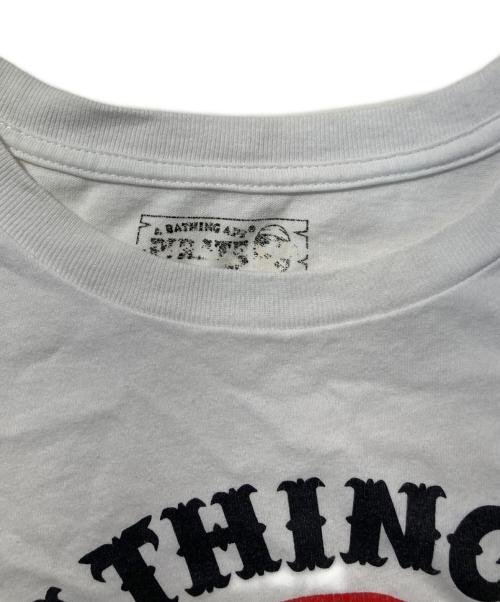 A BATHING APE（アベイシングエイプ）A BATHING APE (アベイシングエイプ) APE PIRATE TEE ホワイト サイズ:Mの古着・服飾アイテム