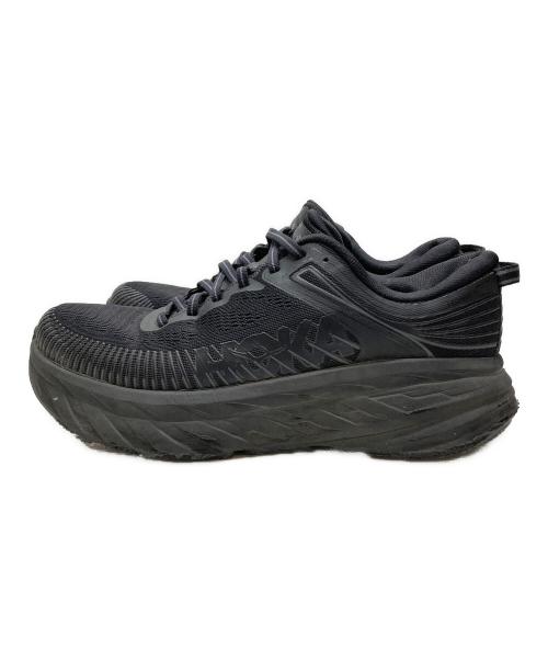 HOKAONEONE（ホカオネオネ）HOKAONEONE (ホカオネオネ) M BONDI 7 WIDE ブラック サイズ:26㎝の古着・服飾アイテム