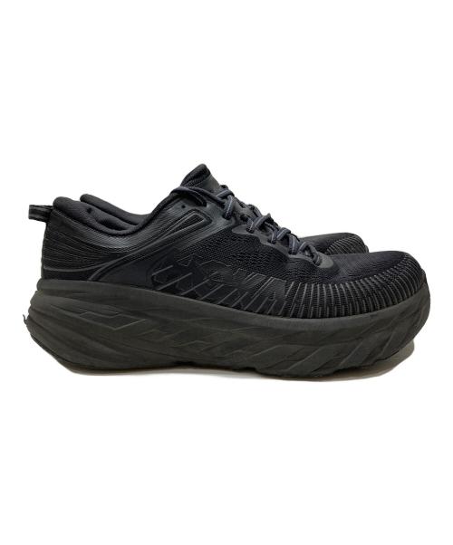 HOKAONEONE（ホカオネオネ）HOKAONEONE (ホカオネオネ) M BONDI 7 WIDE ブラック サイズ:26㎝の古着・服飾アイテム