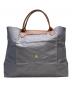 LONGCHAMP (ロンシャン) ル プリアージュ トートバッグ グレー：5000円