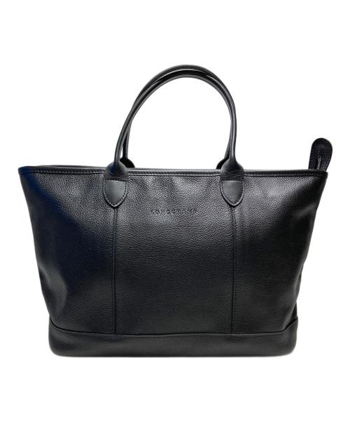 LONGCHAMP（ロンシャン）LONGCHAMP (ロンシャン) ルフローネ ブラックの古着・服飾アイテム