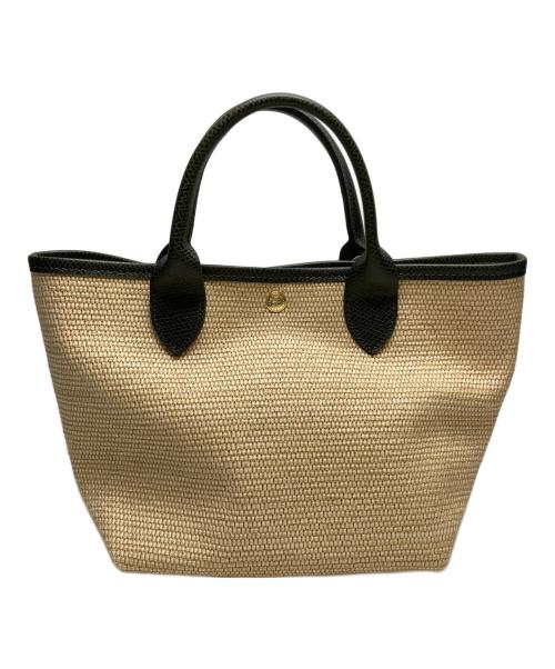 LONGCHAMP（ロンシャン）LONGCHAMP (ロンシャン) LE PANIER PLIAGE ベージュの古着・服飾アイテム
