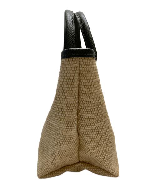LONGCHAMP（ロンシャン）LONGCHAMP (ロンシャン) LE PANIER PLIAGE ベージュの古着・服飾アイテム