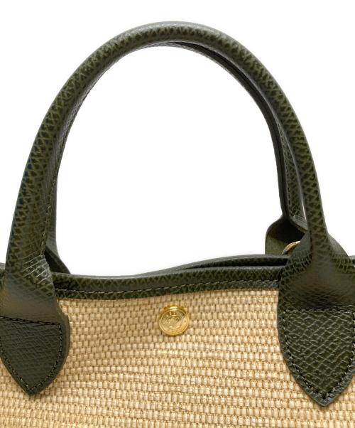 LONGCHAMP（ロンシャン）LONGCHAMP (ロンシャン) LE PANIER PLIAGE ベージュの古着・服飾アイテム