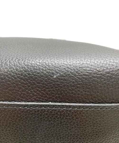LONGCHAMP（ロンシャン）LONGCHAMP (ロンシャン) レザーハンドバッグ　Le Pliage ブラックの古着・服飾アイテム