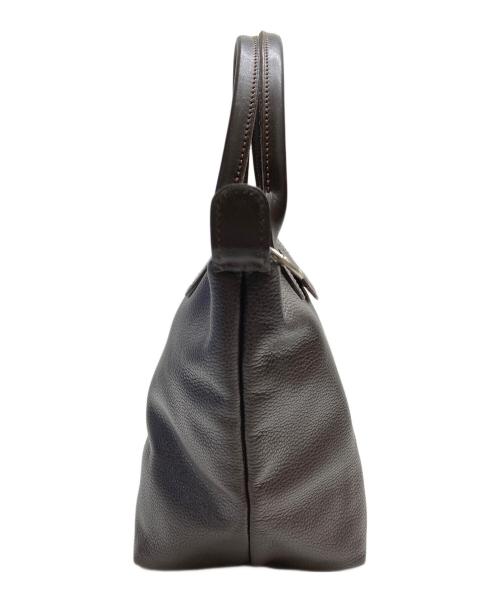 LONGCHAMP（ロンシャン）LONGCHAMP (ロンシャン) レザーバッグ ブラウンの古着・服飾アイテム