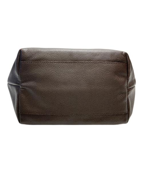 LONGCHAMP（ロンシャン）LONGCHAMP (ロンシャン) レザーバッグ ブラウンの古着・服飾アイテム