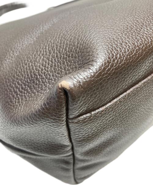 LONGCHAMP（ロンシャン）LONGCHAMP (ロンシャン) レザーバッグ ブラウンの古着・服飾アイテム