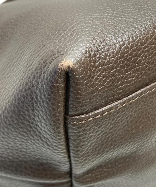 LONGCHAMP（ロンシャン）LONGCHAMP (ロンシャン) レザーバッグ ブラウンの古着・服飾アイテム