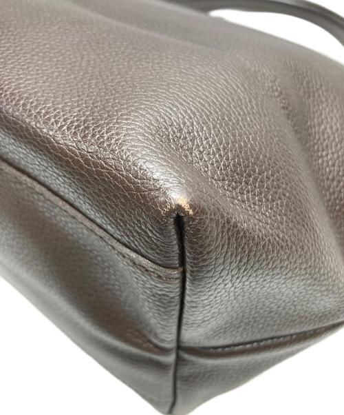 LONGCHAMP（ロンシャン）LONGCHAMP (ロンシャン) レザーバッグ ブラウンの古着・服飾アイテム