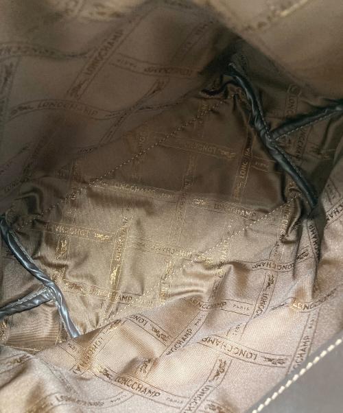 LONGCHAMP（ロンシャン）LONGCHAMP (ロンシャン) レザーバッグ ブラウンの古着・服飾アイテム