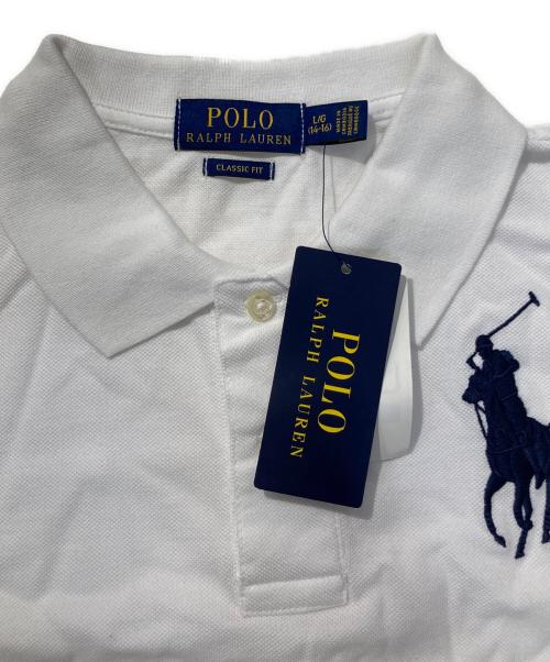 POLO RALPH LAUREN（ポロ・ラルフローレン）POLO RALPH LAUREN (ポロ・ラルフローレン) 半袖ビッグポニーポロシャツ ホワイト サイズ:Lの古着・服飾アイテム