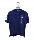 POLO RALPH LAURENポロ・ラルフローレン）の古着「半袖ビッグポニーポロシャツ」｜ネイビー
